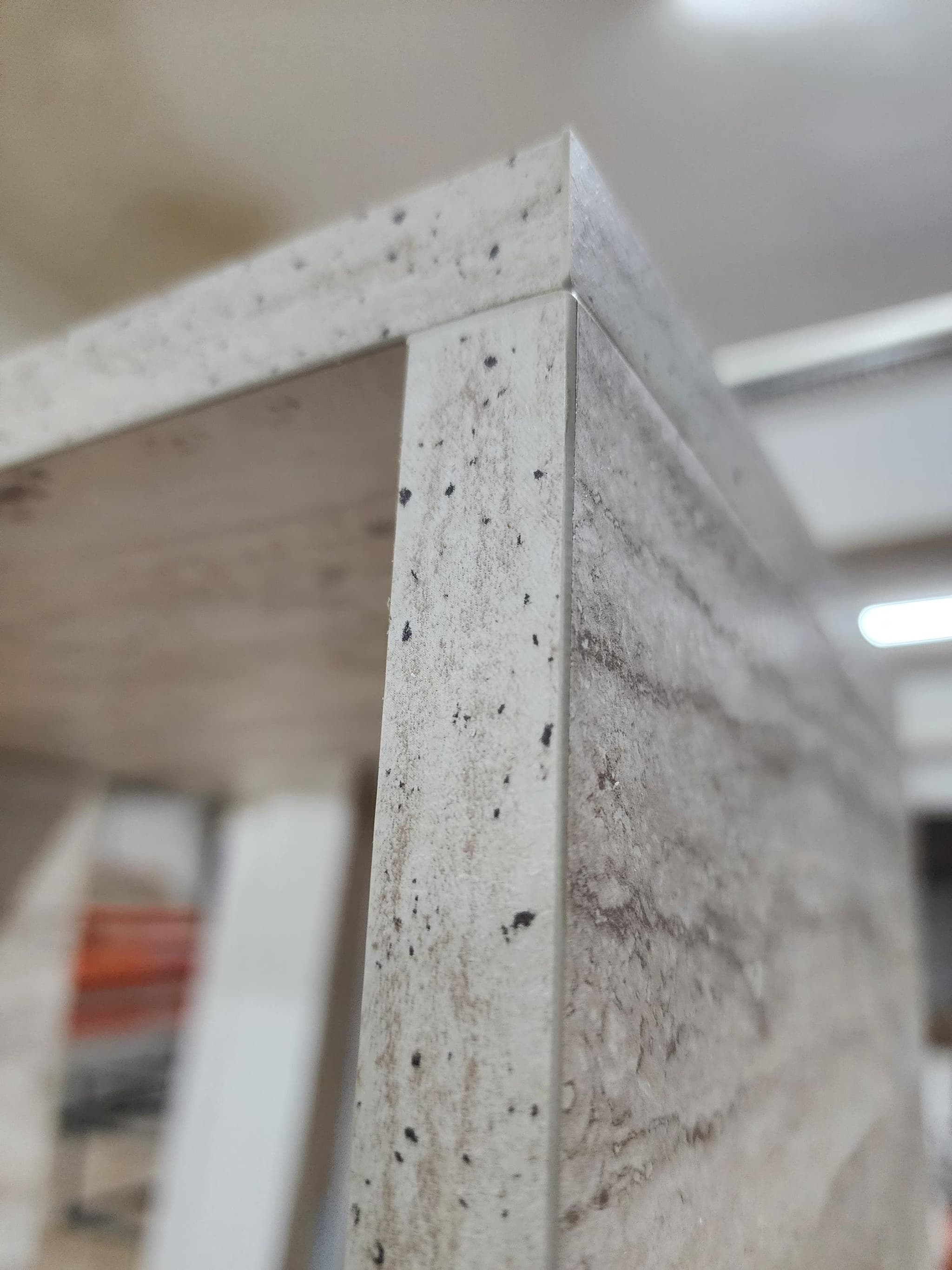 Nuvola Floating Shelf — Travertine