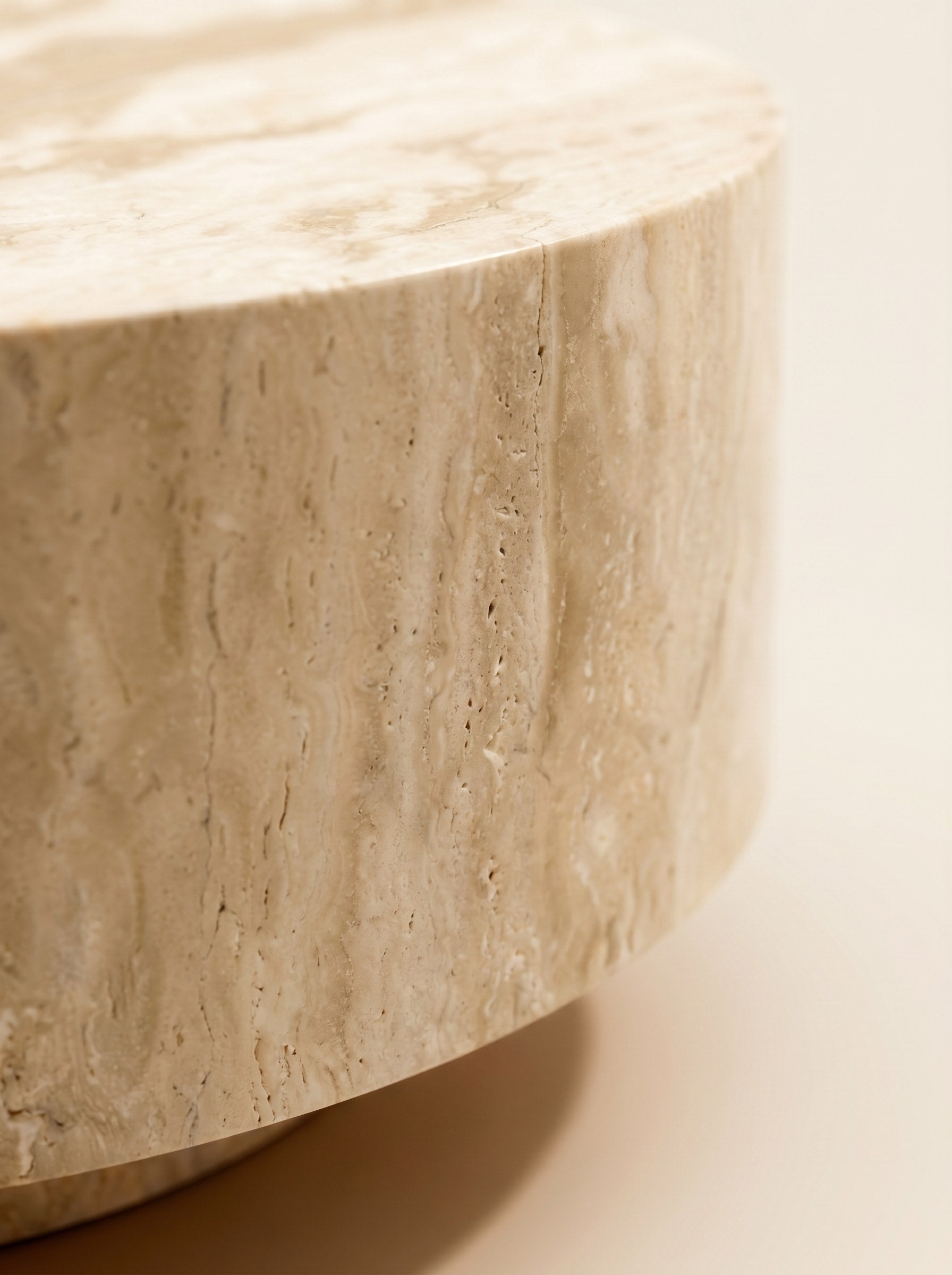 Roma Coffee Table in Travertine