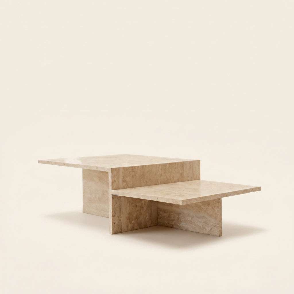 Siena Coffee Table in Travertine