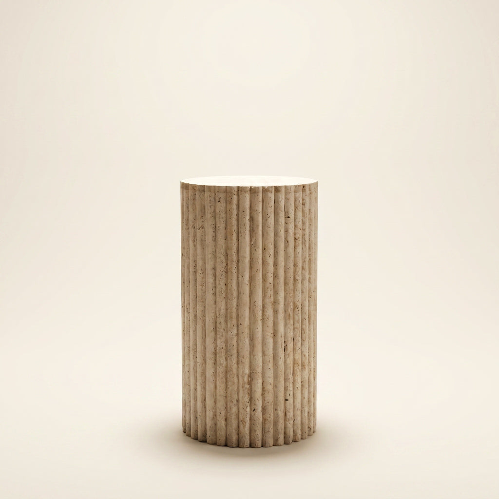 Torre Pedestal — Travertine