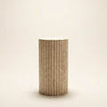 Torre Pedestal in Travertine, Solo