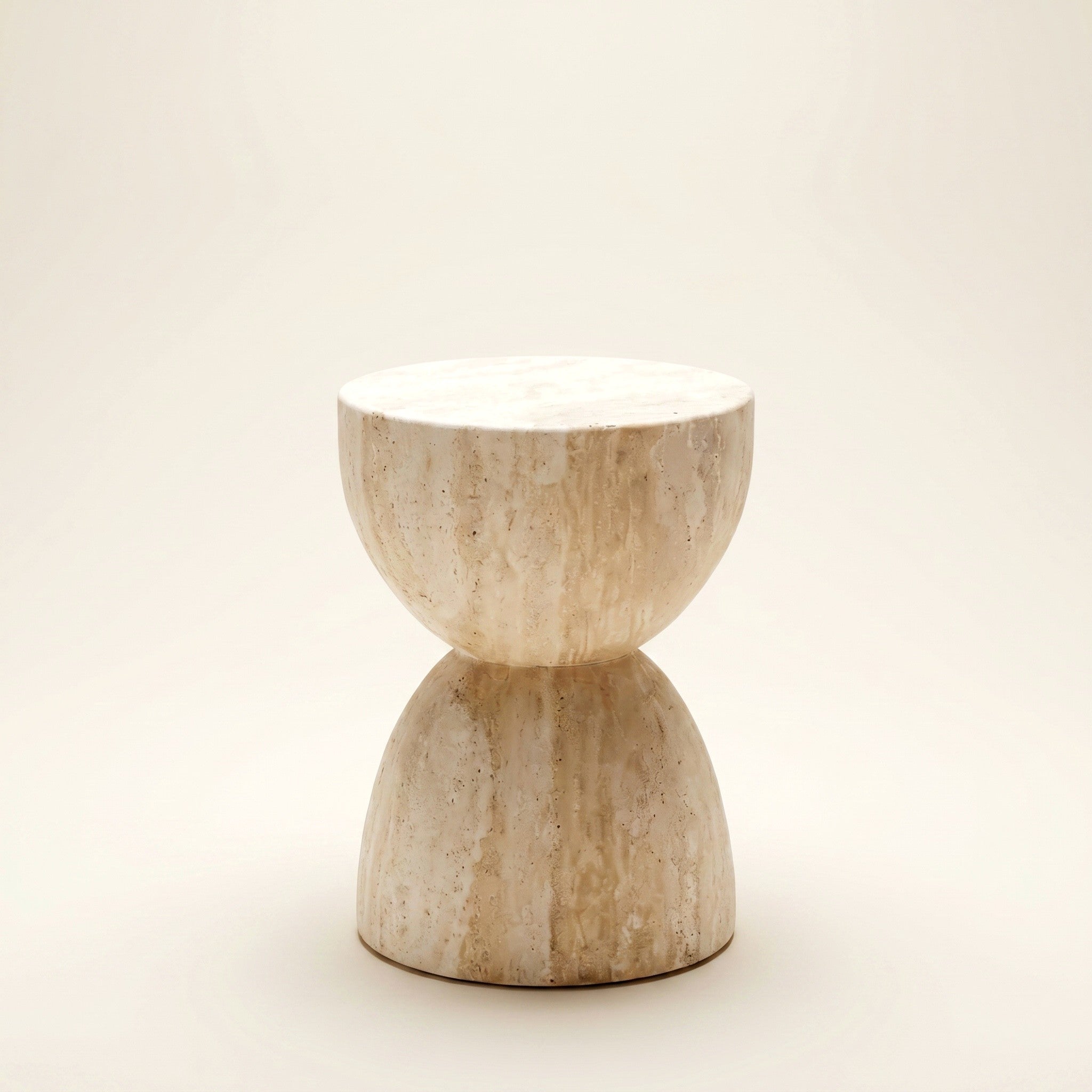 Troia Accent Piece in Light Travertine