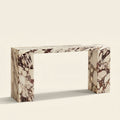 Viola Console Table — Calacatta Viola Marble